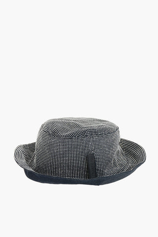Bucket Hat Aus Baumwolle Mit Allover-Strass