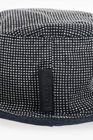 Bucket Hat Aus Baumwolle Mit Allover-Strass