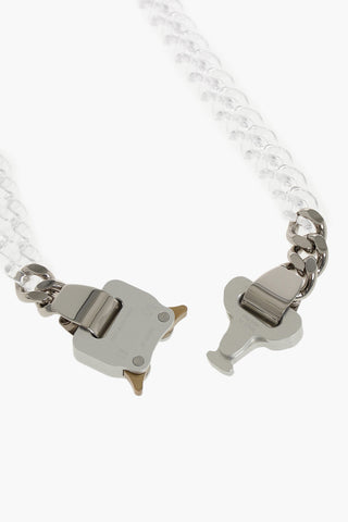 Collana A Catena Effetto Clear Con Chiusura Fibbia Tactical