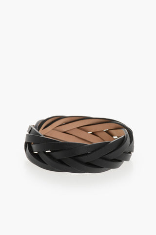 Braided Leather Bangle