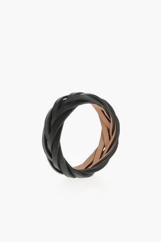 Braided Leather Bangle