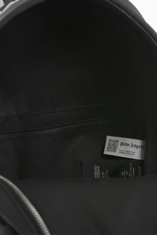 Backpack With Desert Print And Embroidered Logo