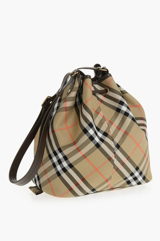 Schultertasche Mit Ikonischem Tartanmuster