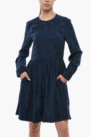Vestito in Chiffon SHAYLEE con Gonna Svasata