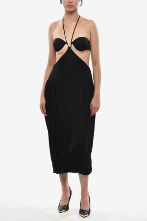 Vestito Lungo Con Mini Top