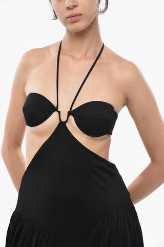 Vestito Lungo Con Mini Top