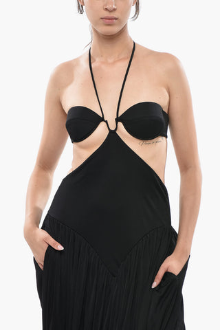 Vestito Lungo Con Mini Top