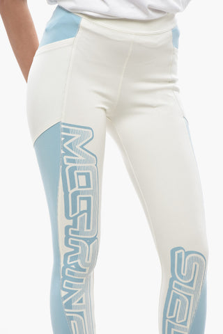 Bicolour Technical Fabric Leggings SCUBA AQUAFLEX