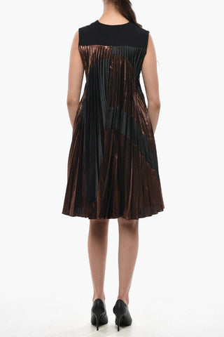 Ärmelloses Kleid LUELLA mit Lurex-Details