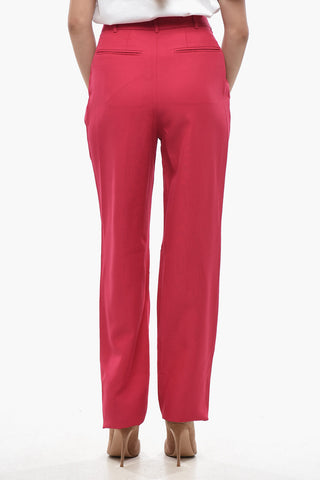 Pantaloni a 2 Pinces LARA in Misto Lana