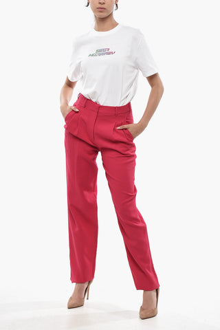 Pantaloni a 2 Pinces LARA in Misto Lana