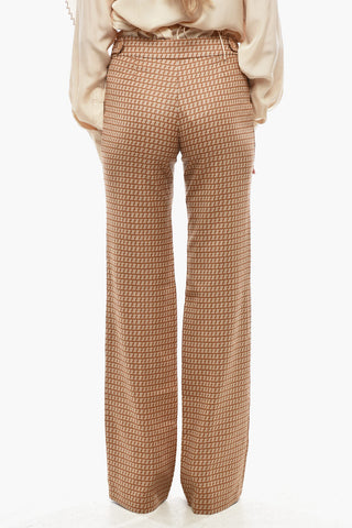 Pantaloni CLAUDIA In Lana Monogram