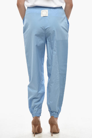 Pantaloni in Cotone KARA con Patch Jacquard