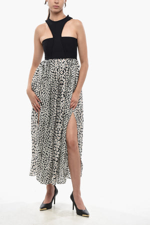 Vestito Maxi DITSY Senza Maniche In Seta