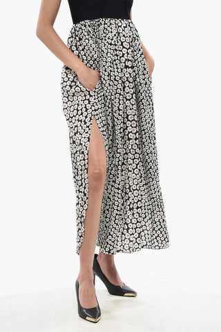 Vestito Maxi DITSY Senza Maniche In Seta