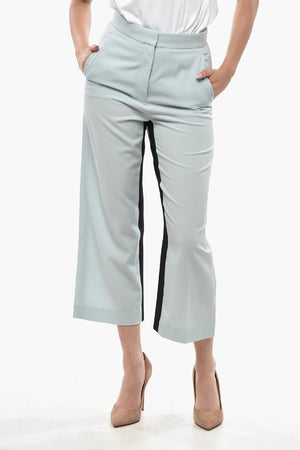 Hose TRACY Aus Wollmischung Mit Kontrastdetail