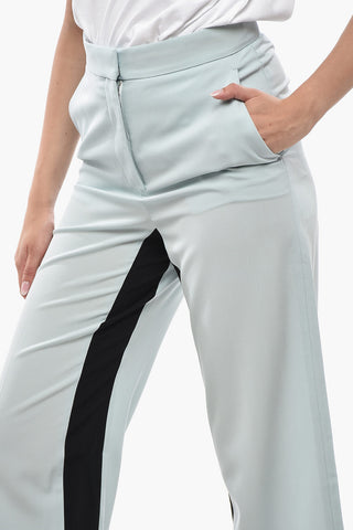Hose TRACY Aus Wollmischung Mit Kontrastdetail