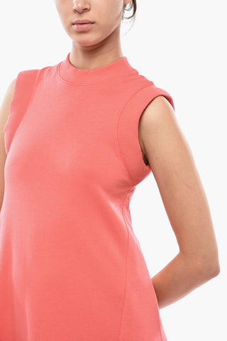 Flared Sweatshirt Dress REFIBRA Sleeveless