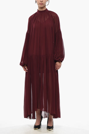 Vestito TIFFANY Svasato Trasparente con Sottoveste