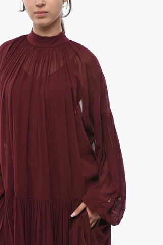 Vestito TIFFANY Svasato Trasparente con Sottoveste