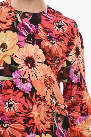 Silk Blouse With Floral Print