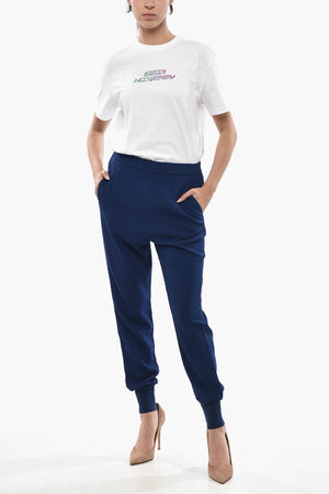 CADY Trousers with Jersey Cuffs