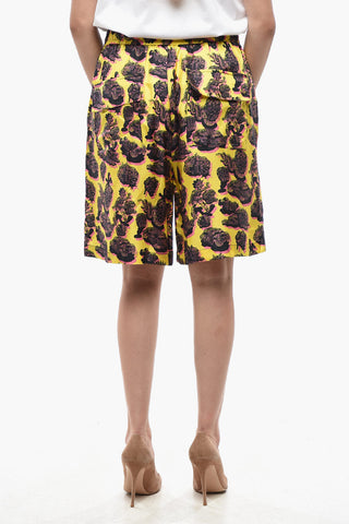 Gemusterte Seiden-Shorts TIMOTHY