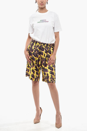 Gemusterte Seiden-Shorts TIMOTHY