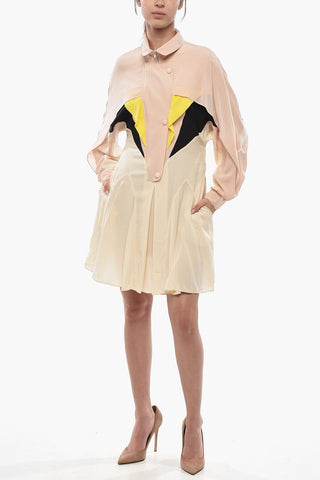 Vestito Half Zip MARGOT con Dettagli a Contrasto