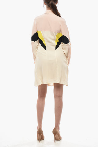 Half-Zip-Kleid MARGOT mit kontrastierenden Details