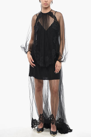 Maxi Dress in Tulle SOPHIE con Sottoveste Interna
