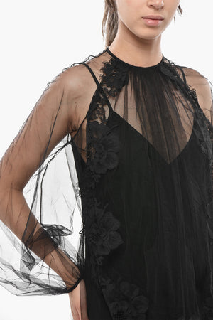 Maxi Dress in Tulle SOPHIE con Sottoveste Interna