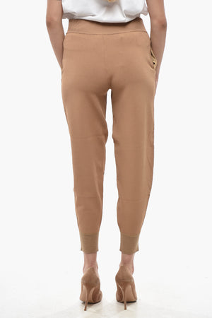 Pantaloni COMPACT Elasticizzati A Vita Alta