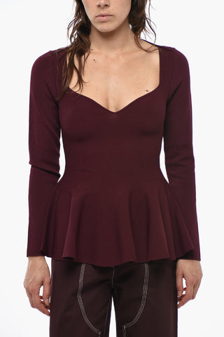 Flared Top with Sweetheart Neckline