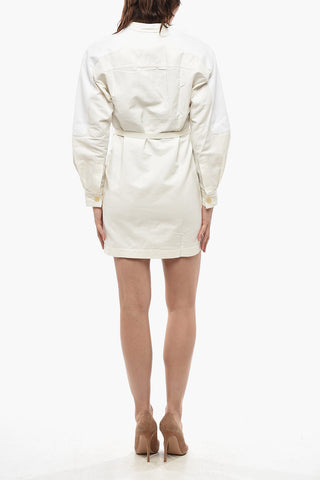 Langärmeliges Kleid LIANA mit Gürtel