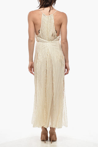 Kleid NADIA aus Seidenmischung mit Lurex-Details