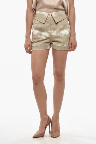 Tie-Dye-Shorts BAMBOO SAFARI aus Baumwollmischung