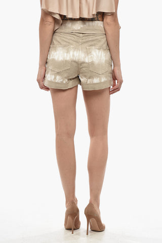 Tie-Dye-Shorts BAMBOO SAFARI aus Baumwollmischung