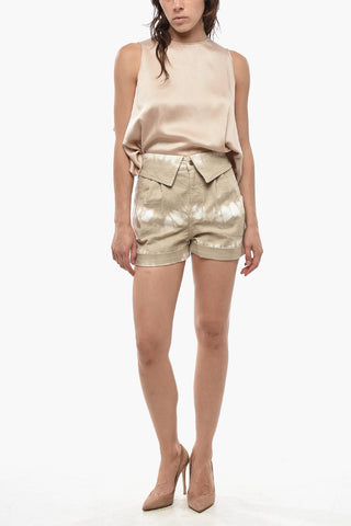 Tie-Dye-Shorts BAMBOO SAFARI aus Baumwollmischung