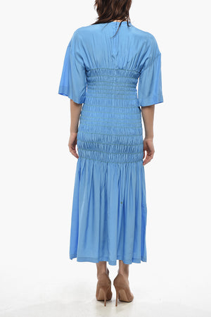 Vestito ENVERS in Satin Drappeggiato 