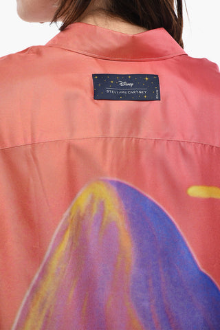 DISNEY Kurzarm-Seidenbluse MOUNT OLYMPUS