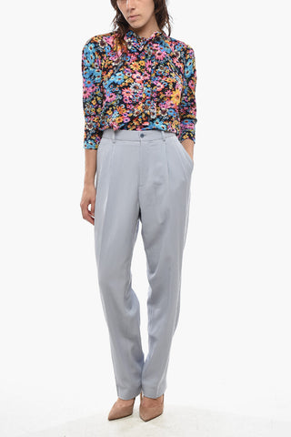 Trousers LARGE BAR With Double Pleats