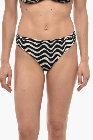 Costume da Bagno Slip Bicolore a Fantasia