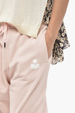 ETOILE Jogger aus Baumwollmischung MALONA mit geflocktem Logo