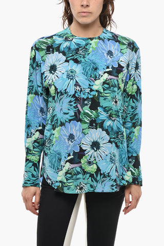 Silk Blouse With Floral Print