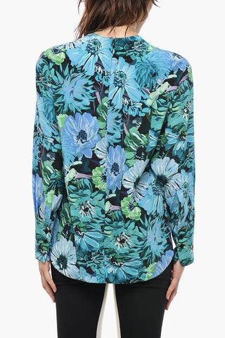 Silk Blouse With Floral Print