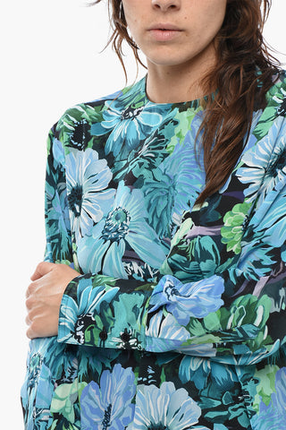 Silk Blouse With Floral Print