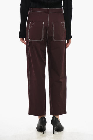 Cropped-Hose WORKWEAR mit Gürtel