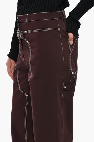 Cropped-Hose WORKWEAR mit Gürtel