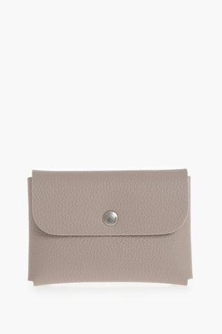 Portaspiccioli TITANO in Pelle Martellata con Monogram